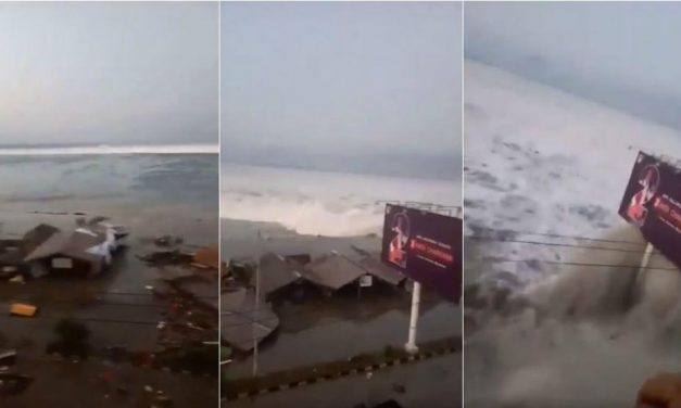 Tsunami en Indonesia provoca varios muertos (Video)