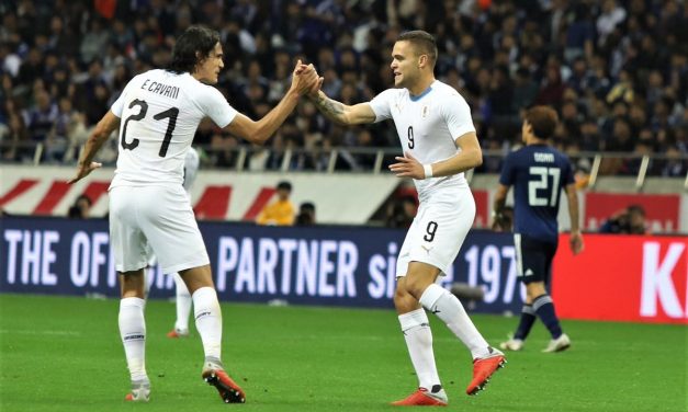 El relato de los goles de Uruguay ante Japón