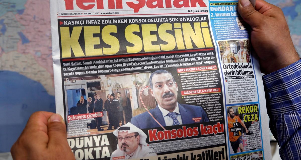 El periodista saudita Khashoggi fue “decapitado”, afirma un diario turco