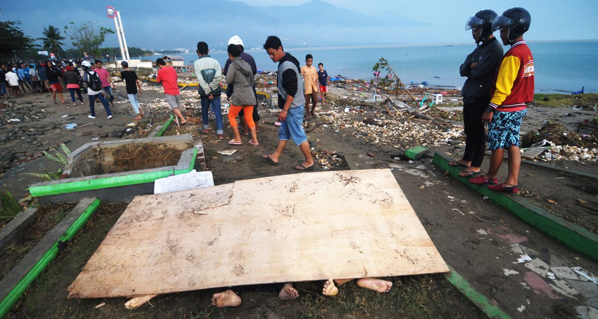 Crisis humanitaria en Indonesia tras el tsunami