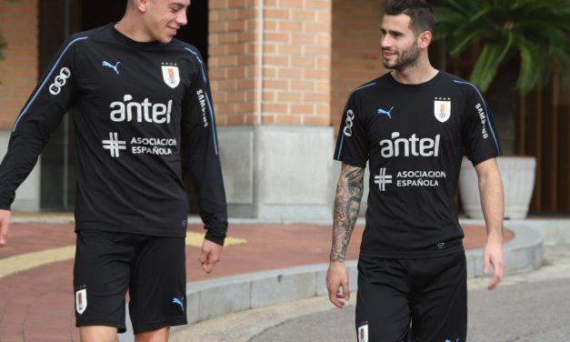 Uruguay entrena en Seúl