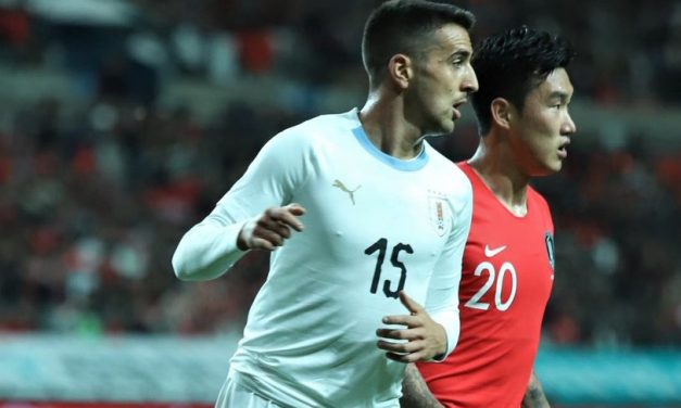 Gol de Vecino ante Corea en Seúl