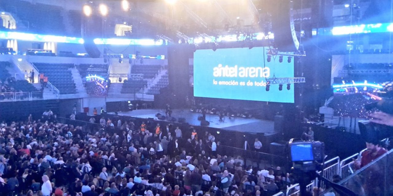 Así fue la inauguración del Antel Arena, el moderno escenario montevideano