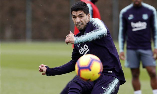 Luis Suárez: Puesta a punto con su rodilla