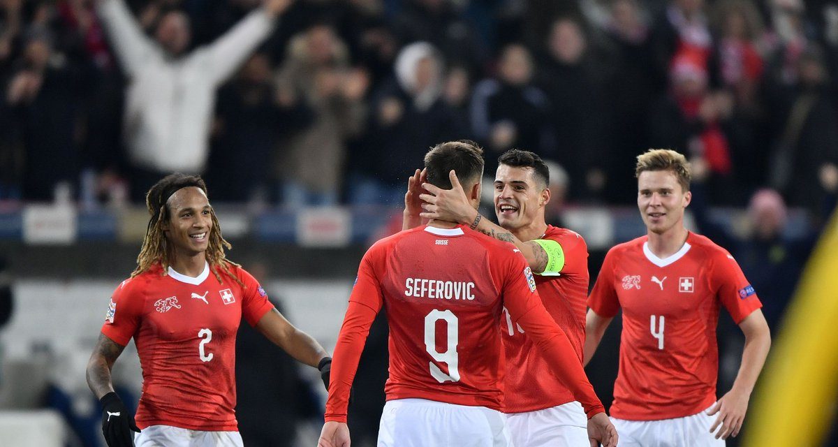 Suiza goleó a Bélgica y se sumó a los clasificados al ‘final four’ de la Liga de Naciones