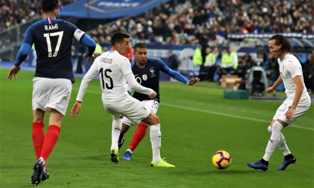 Uruguay no pudo ante el campeón del mundo