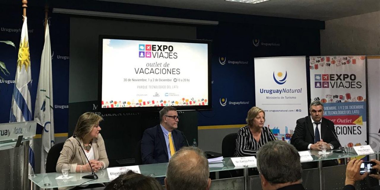 Kechichián se refirió al turismo en Uruguay en el marco del lanzamiento de ExpoViajes