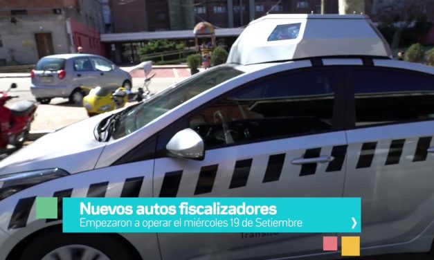 Autos con equipos fiscalizadores comienzan a controlar estacionamientos