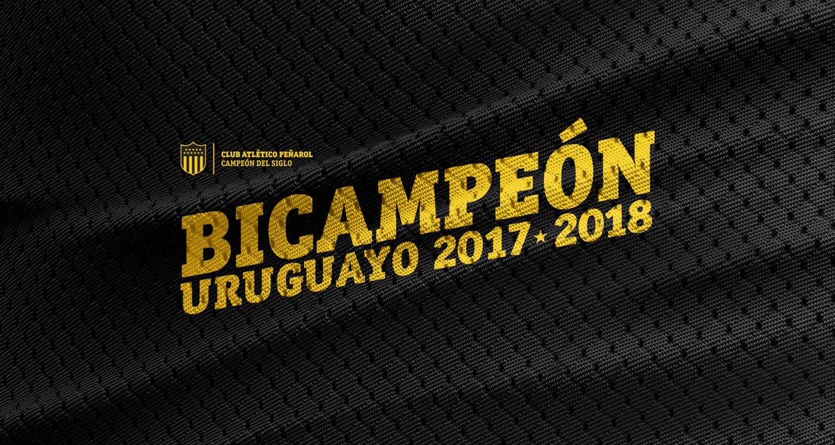 ¡Peñarol Bicampeón Uruguayo!