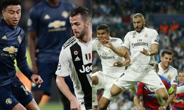 El United dio vuelta su encuentro ante la Juve y Real Madrid goleó