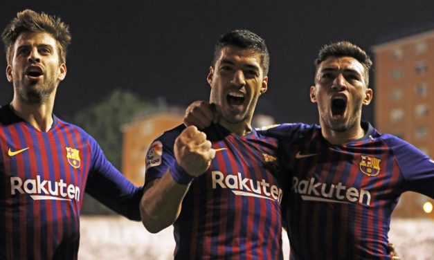 Doblete de Suárez para otra victoria de Barcelona