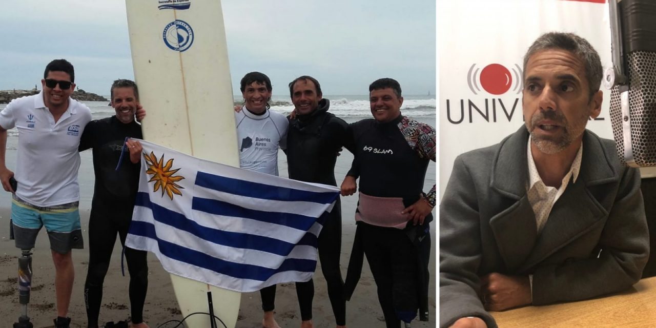 Uruguayos ganan tres medallas de bronce en el primer Sudamericano de surf adaptado
