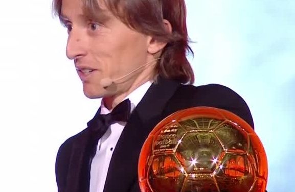 Modric es el ganador del Balón de Oro