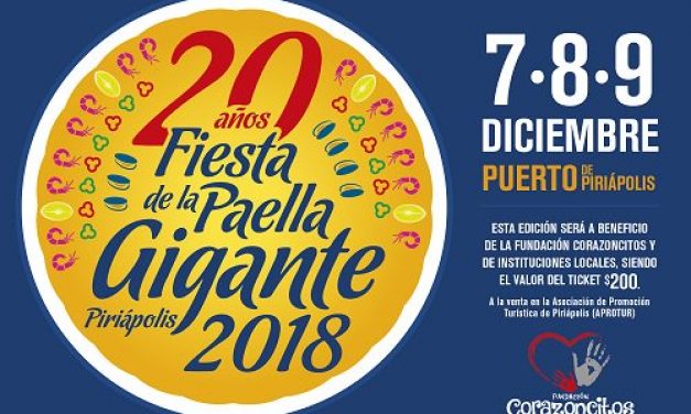 Piriápolis recibe la temporada celebrando 20 años de la Fiesta de la Paella Gigante