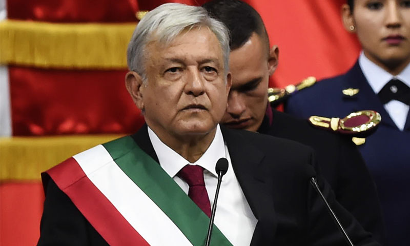 López Obrador asumió en México y ya tuvo su primer marcha opositora