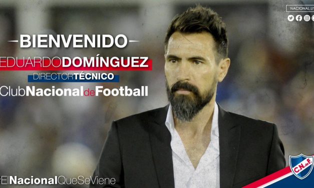 Domínguez fue presentado como técnico de Nacional