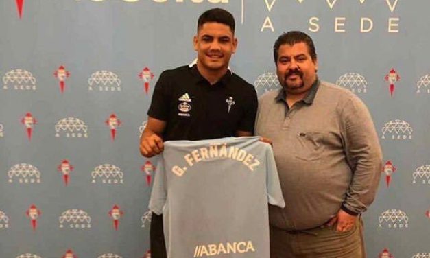 Fernández firmó en Celta y regresa el lunes