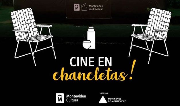 Cine en chancletas recorre barrios de Montevideo