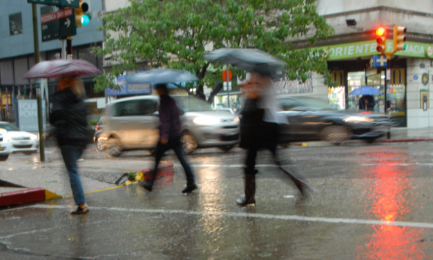 Comienzo de semana con lluvias y descenso de temperaturas