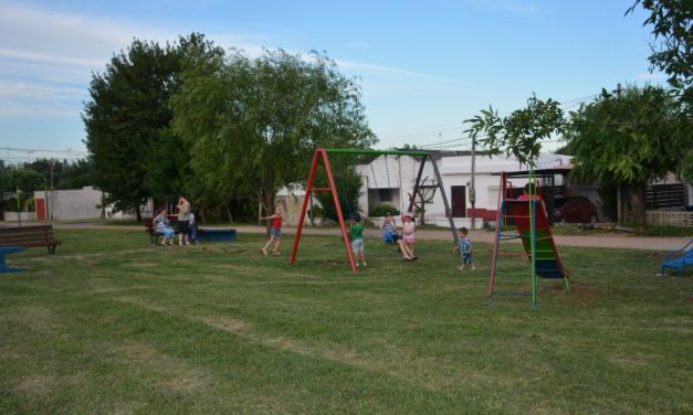 Canelones: inauguran nuevo parque infantil