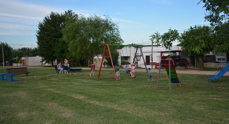 Canelones: inauguran nuevo parque infantil