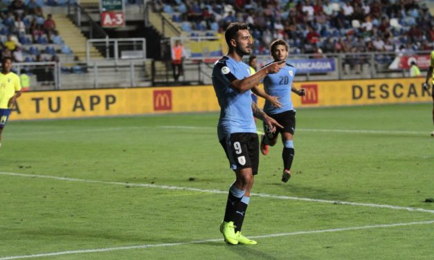 Batista se tomó revancha y marcó el gol de la victoria de Uruguay