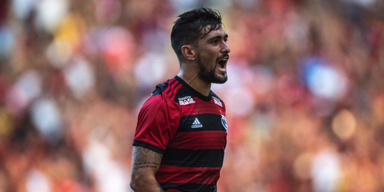 De Arrascaeta hizo su primer gol en Flamengo