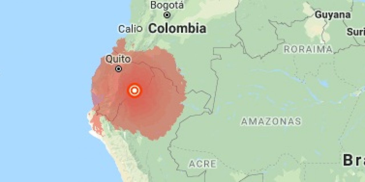 Ecuador sufrió terremoto de 7,6 grados