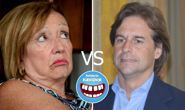 Buenseñor: «María Julia Muñoz prendida del cuello de Lacalle Pou»