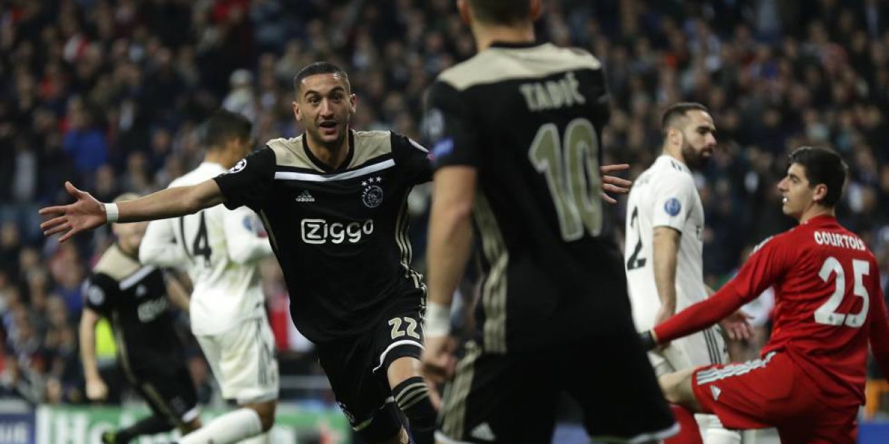 Ajax tumbó a Real Madrid y está en cuartos