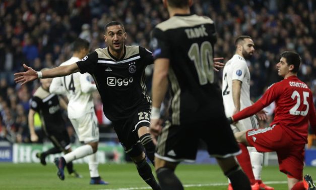 Ajax tumbó a Real Madrid y está en cuartos