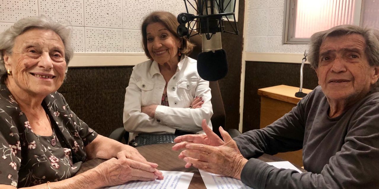 Cristina Morán en “Bastones al aire”, programa 100% realizado por abuelos