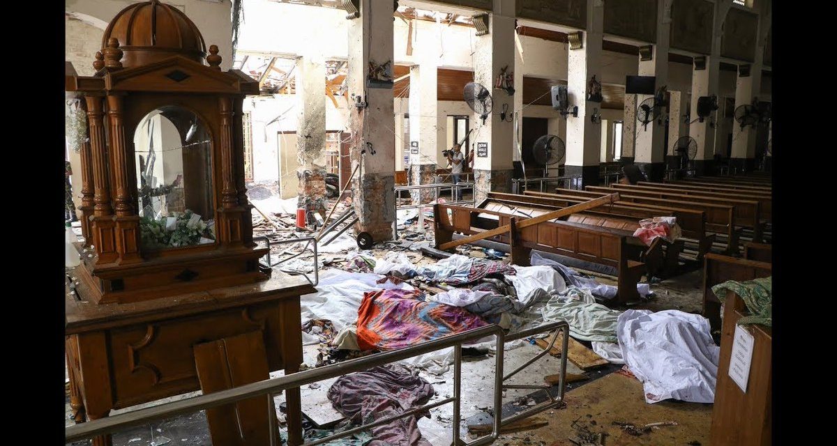 Cientos de personas fallecidas en atentado en Sri Lanka