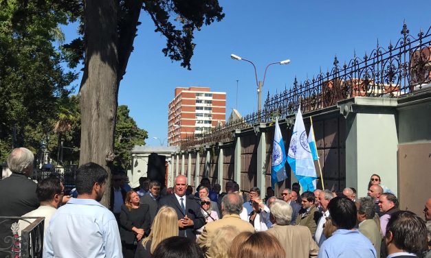 Nacionalistas homenajearon a Luis Alberto de Herrera a 60 años de su muerte