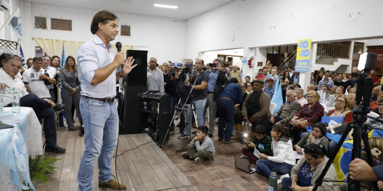 Lacalle Pou instó al gobierno a no “desperdiciar» el tiempo en el relacionamiento con Brasil