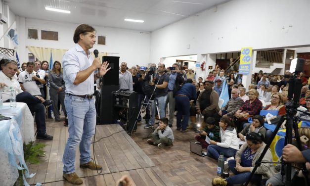 Lacalle Pou instó al gobierno a no “desperdiciar» el tiempo en el relacionamiento con Brasil