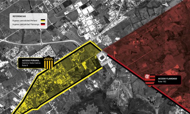 Operativo de seguridad para el partido Peñarol – Flamengo