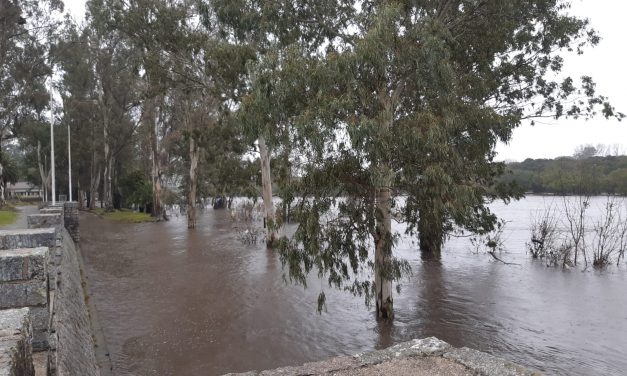 Fueron evacuadas 16 personas por inundaciones en Cerro Largo