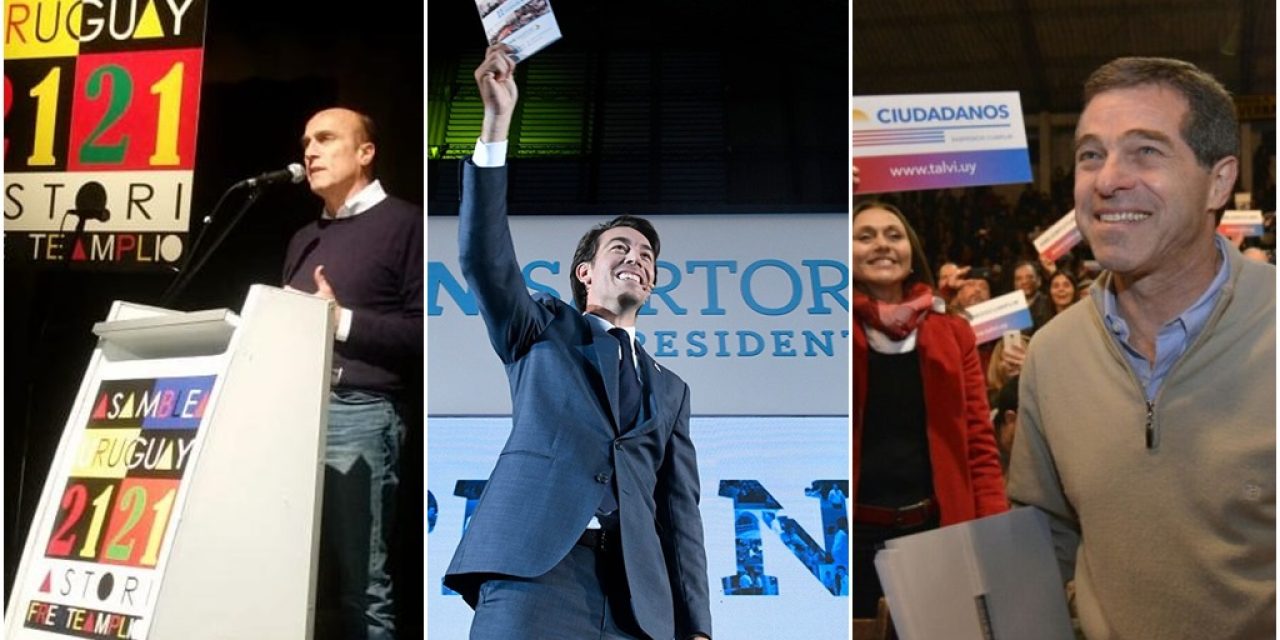 Las complicaciones de los tres partidos clásicos en la finalización de la primera  campaña electoral