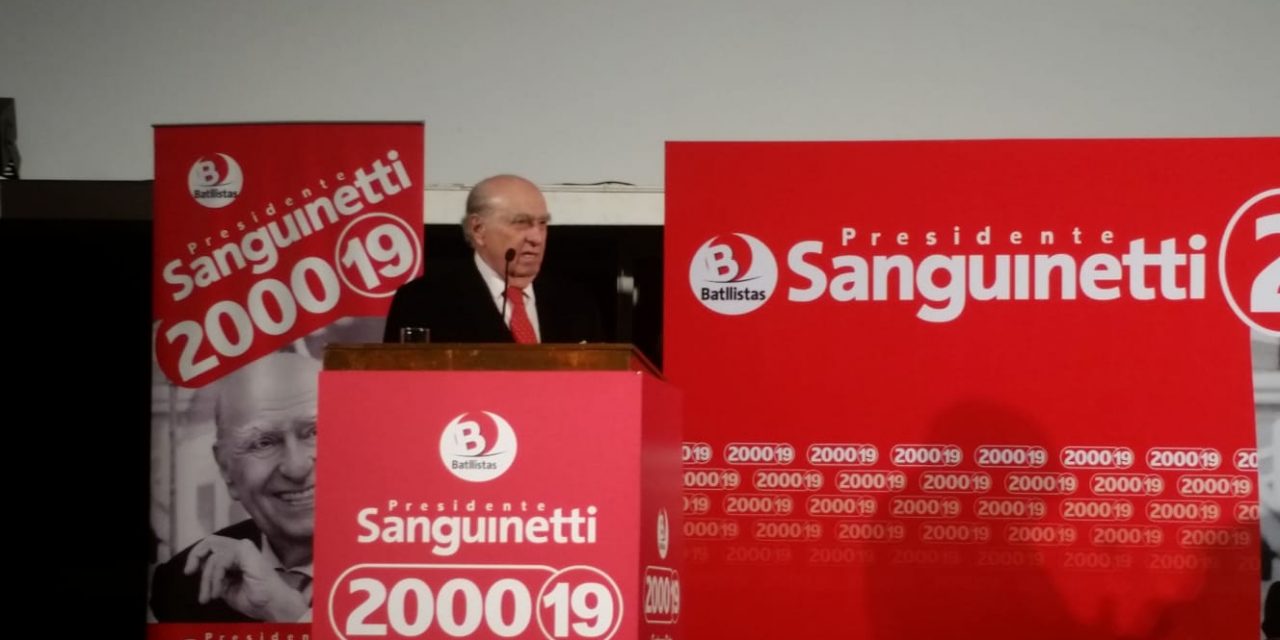Sanguinetti asegura que el Frente Amplio repartió dinero para ganar elecciones
