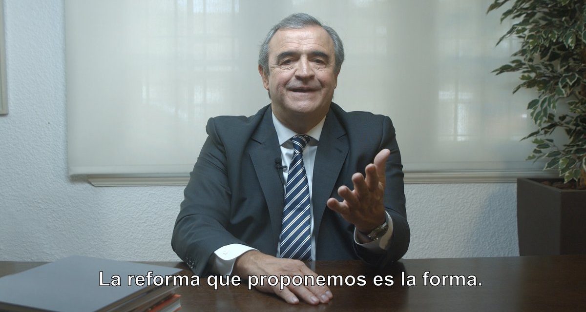 Larrañaga presentó la cadena nacional por la reforma «Vivir sin miedo»