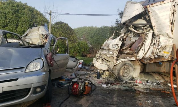 Accidente de tránsito en Las Piedras dejó saldo de tres víctimas