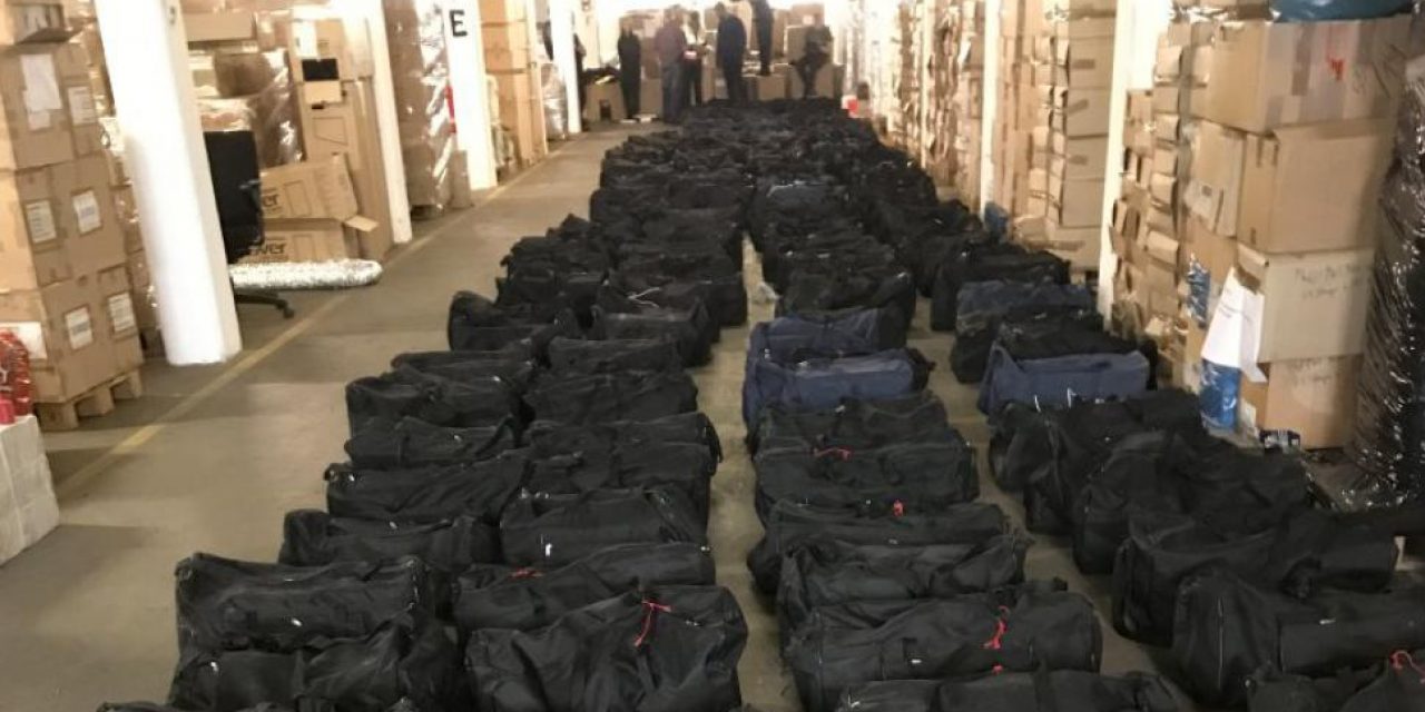La droga que pasa por Uruguay, más de 5100 kilos de cocaína sin ser detectados por la Aduana