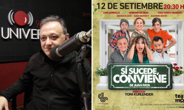 Luis Carballo estrena «Si sucede, conviene» junto a un gran elenco