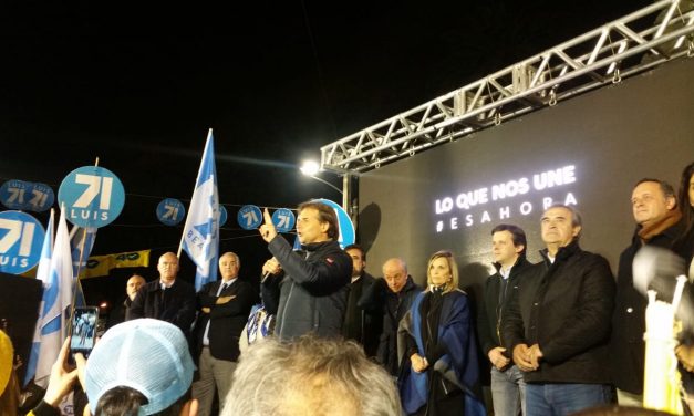 Lacalle Pou: «Estamos convencidos que es inconveniente e innecesario» el aumento de los impuestos