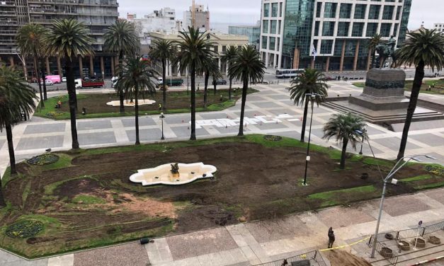 Transito se verá afectado en la Plaza Independencia por rodaje de serie