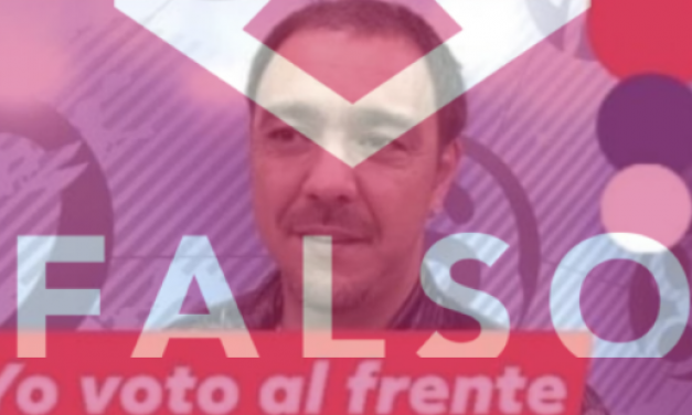 Es falso que el Chino Recoba, Tony Pacheco y Natalia Oreiro hayan hecho campaña a favor del FA