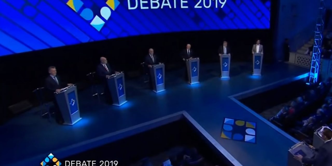 Candidatos presidenciales de Argentina protagonizaron el primer debate