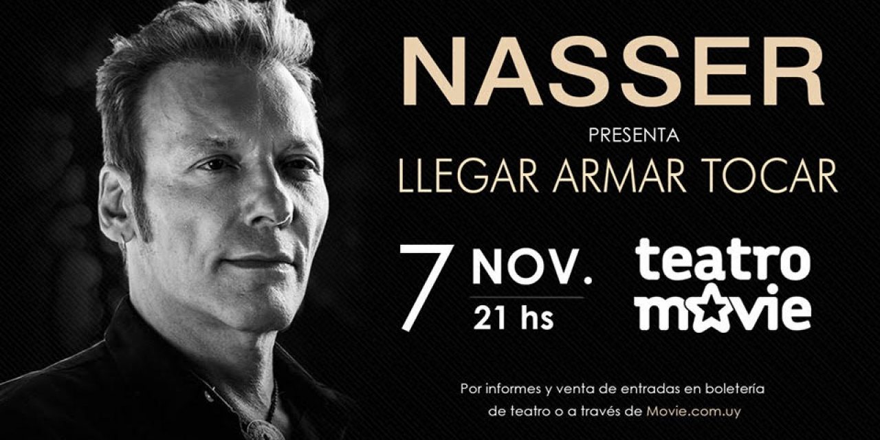 Jorge Nasser vuelve a los escenarios de Montevideo