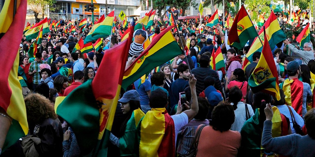 Disturbios en Bolivia tras renuncia de Evo Morales